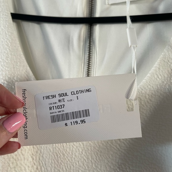 FRESH SOUL BAHIA WHITE DRESS - Picture 6 of 6